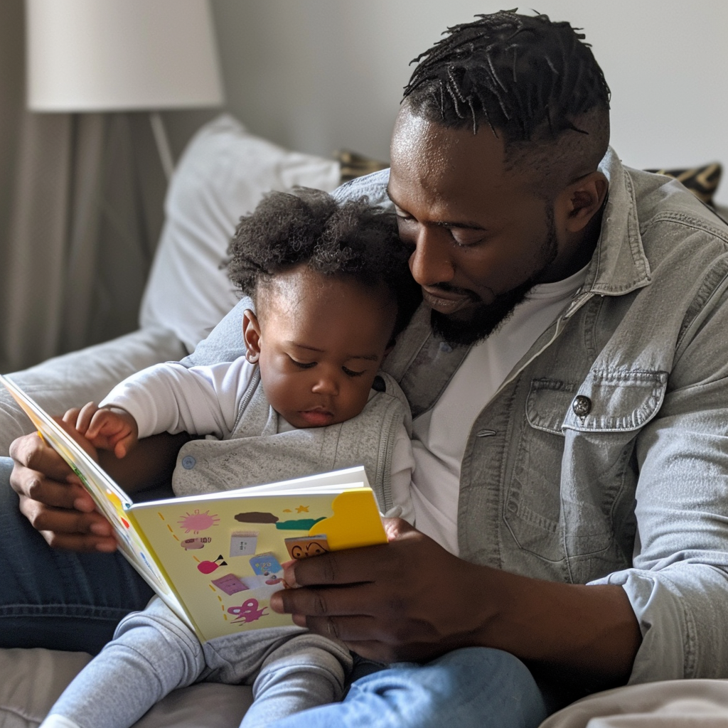 reading to toddlers